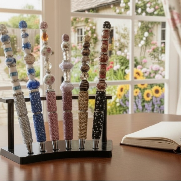 MADE BY ME 🖊️ BOUGIE Elegant Pens (Glass and/or Cloisonne') - Picture 9 of 13